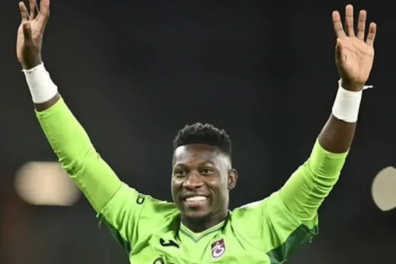 Big news for Andre Onana at Trabzonspor